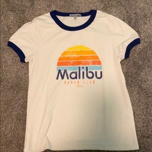 malibu beach club tshirt